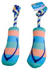 Изображение товара Игрушка для собак Тапочек с пищалкой 10х36 см, 1 шт
