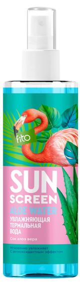 Изображение товара Термальная вода «Фитокосметик» Sun Screen Увлажняющая, 190 мл