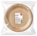 Изображение товара Тарелки одноразовые бумажные,Actuel, 18 см х 10 шт