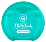 Изображение товара Зубная нить вощеная TISWELL с ксилитом от налета и кариеса, 50 м