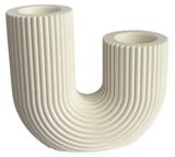 Изображение товара Подсвечник Kukina Raffinata для 2-х свечей белый, 1 шт