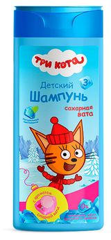 Изображение товара Шампунь для волос детский «Три кота» Сахарная вата 3+, 250 мл