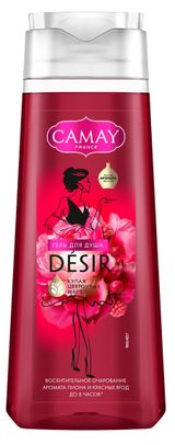 Изображение товара Гель для душа парфюмированный Camay Пион и красные ягоды, 250 мл