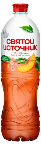Изображение товара Чай черный «Святой Источник» персик-жасмин, 1 л