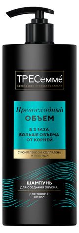 Изображение товара Шампунь для волос ТРЕСеммé Превосходный объем для создания объема, 1 л