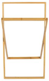 Изображение товара Вешалка напольная Actuel складная бамбук, 43x35x80 см