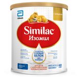 Изображение товара Смесь Similac Изомил на основе соевого белка с рождения, 400 г