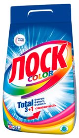 Изображение товара Стиральный порошок «Лоск» Color для цветного белья, 5,4 кг (36 стирок)