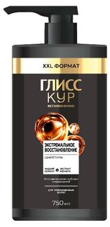 Изображение товара Шампунь для волос «Глисс Кур» Экстремальное восстановление, 750 мл