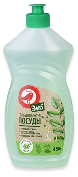 Изображение товара Гель для мытья посуды АШАН Красная птица, 450 г