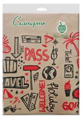 Изображение товара Скатерть одноразовая бумажная Vitto craft travel, 120х150 см