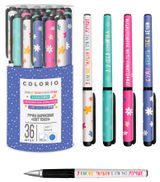 Изображение товара Ручка шариковая Colorio Soft Touch синяя, 1 шт в ассортименте