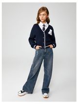 Изображение товара Жакет детский для девочек Acoola темно-синий