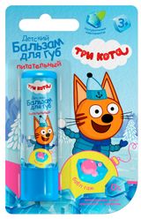 Изображение товара Бальзам для губ «Три кота» детский бабл гам, 4,2 г