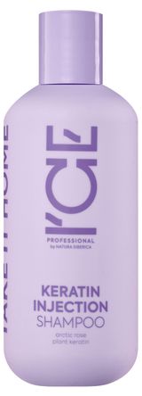 Изображение товара Шампунь для волос Ice Professional кератиновый для поврежденных, 250 мл