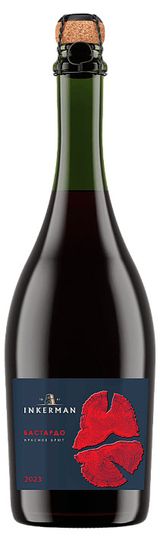 Изображение товара Игристое вино Inkerman Бастардо красное сухое Россия, 0,75 л