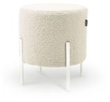 Изображение товара Пуф букле Кремовый, 38,5х38,5х41 см