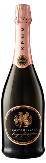 Изображение товара Игристое вино «Золотая Балка» розовое полусладкое Россия, 0,75 л
