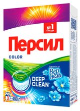 Изображение товара Стиральный порошок «Персил» Color Свежесть от Вернель для цветного белья, 450 г (3 стирки)