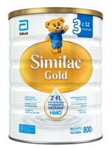 Изображение товара Детское молочко Similac Gold 3 с 2'-FL олигосахаридами для укрепления иммунитета с 12 мес. БЗМЖ, 800 г