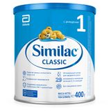 Изображение товара Смесь сухая молочная Similac Classic 1 для детей с рождения БЗМЖ, 400 г