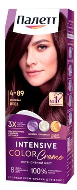 Изображение товара Крем-краска для волос «Палетт» Интенсивный цвет баклажан тон RFE3, 110 мл