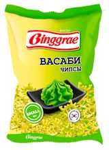 Изображение товара Чипсы Binggrae хрустящие со вкусом васаби, 40 г