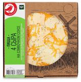 Изображение товара Пицца АШАН Красная птица 4 сыра, 400 г