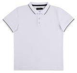Изображение товара Поло для мальчика InExtenso с коротким рукавом белое