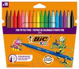 Изображение товара Фломастеры цветные BIC Kids Visa, 18 шт