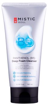 Изображение товара Пенка для умывания Mistic с пантенолом и витамином B5, 180 мл