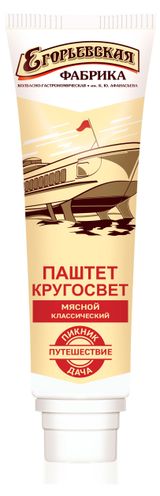 Изображение товара Паштет мясной «ЕКГФ» Кругосвет охлажденный, 150 г