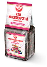 Изображение товара Чай черный «Краснодарский ручной сбор» Лесные ягоды байховый крупнолистовой, 100 г
