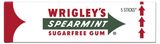 Изображение товара Резинка жевательная Wrigley's Spearmint с ароматом мяты без сахара, 13 г