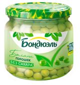Изображение товара Горошек зеленый «Бондюэль», 350 мл