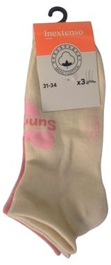 Изображение товара Носки для девочки InExtenso, 3 шт