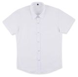 Изображение товара Рубашка для мальчика Sabedoria короткий рукав белая