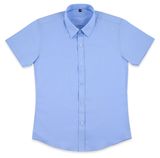 Изображение товара Рубашка для мальчика Sabedoria короткий рукав голубая