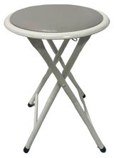 Изображение товара Табурет складной бежевый, 30х30х45 см