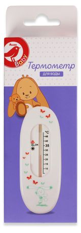Изображение товара Термометр для ванной АШАН Красная птица