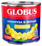 Изображение товара Кукуруза GLOBUS сладкая, 340 г