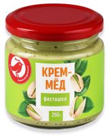Изображение товара Крем-мед АШАН Красная птица с фисташкой, 250 г