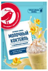 Изображение товара Молочный коктейль АШАН Красная птица с ванильным вкусом, 30 г