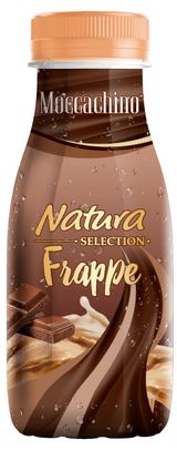 Изображение товара Напиток молочный кофейный Natura Selection Frappe сoffee moccachino Кофе фраппе мокачино со вкусом шоколада охлажденный, 250 г