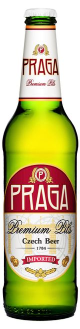 Изображение товара Пиво светлое Praga Премиум Пилс фильтрованное 4,7%, 500 мл
