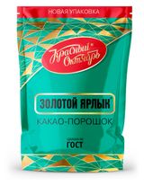 Изображение товара Какао-порошок «Красный октябрь» золотой ярлык, 185 г