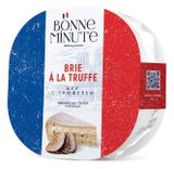 Изображение товара Сыр мягкий Бри Bonne Minute с белой плесенью и трюфелем 60% БЗМЖ, 125 г