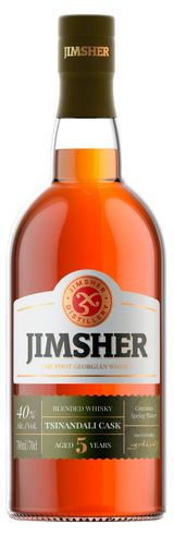 Изображение товара Виски Jimsher Tsinandali Cask купажированный 5 лет Грузия, 0,7 л