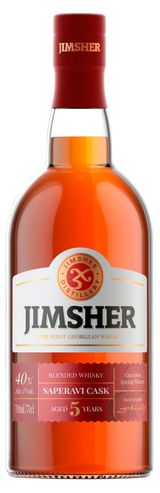 Изображение товара Виски Jimsher Saperavi Cask купажированный 5 лет Грузия, 0,7 л