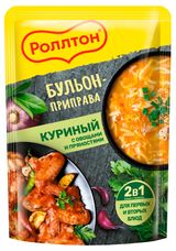 Изображение товара Бульон-приправа «Роллтон» куриный с овощами и пряностями, 100 г